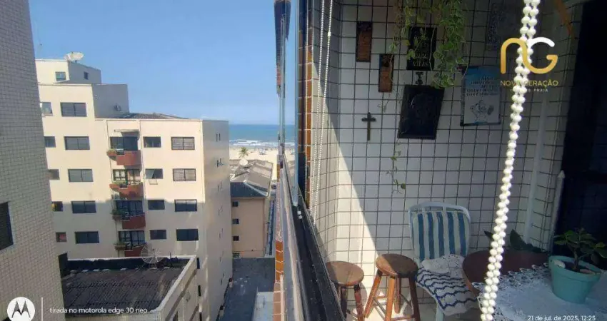 Apartamento com 2 dormitórios à venda, 83 m² por r$ 475.000,00 - vila guilhermina - praia grande/sp