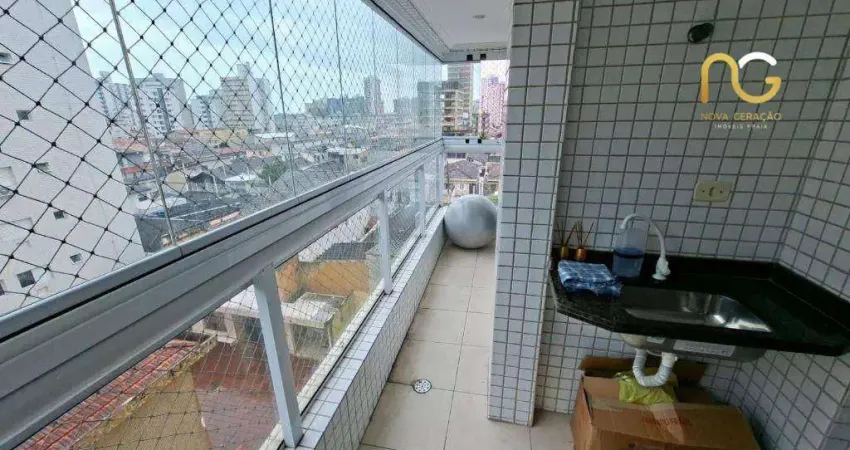 Apartamento com 2 dormitórios à venda, 63 m² por R$ 390.000,00 - Ocian - Praia Grande/SP