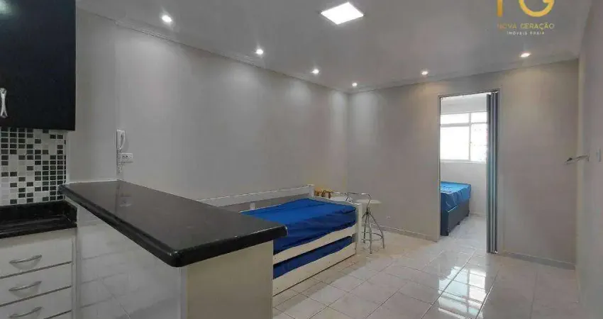 Kitnet com 1 dormitório à venda, 33 m² por R$ 225.000,00 - Tupi - Praia Grande/SP