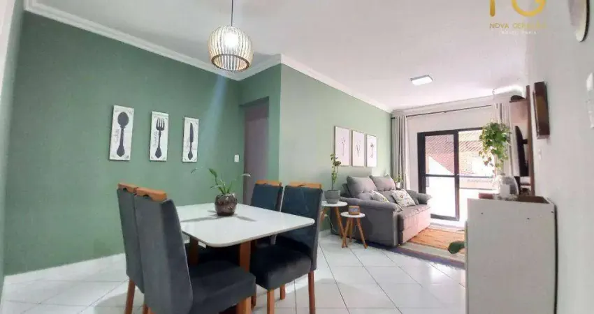 Apartamento com 2 dormitórios à venda, 73 m² por R$ 435.000,00 - Guilhermina - Praia Grande/SP