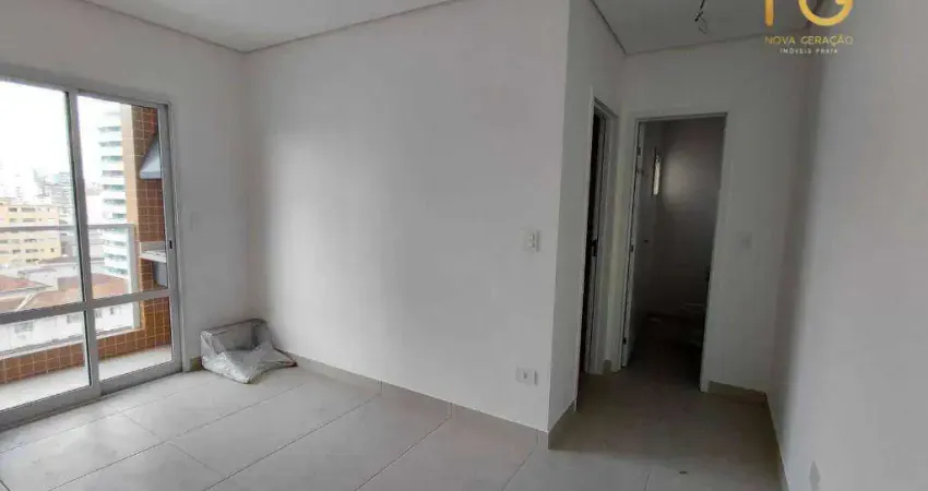 Apartamento com 1 dormitório à venda, 40 m² por R$ 345.000,00 - Boqueirão - Praia Grande/SP