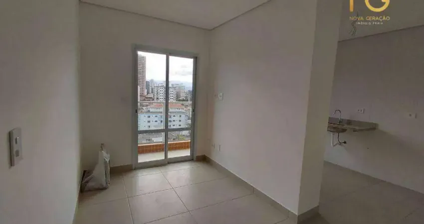 Apartamento com 1 dormitório à venda, 40 m² por R$ 345.000,00 - Boqueirão - Praia Grande/SP