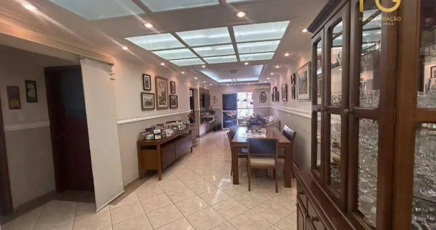 Apartamento com 3 dormitórios à venda, 115 m² por R$ 745.000,00 - Guilhermina - Praia Grande/SP