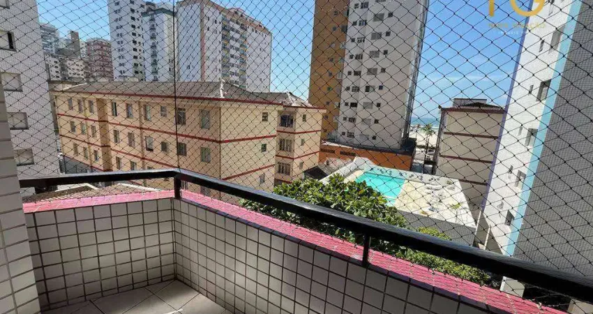 Apartamento com 2 dormitórios à venda, 97 m² por R$ 535.000,00 - Vila Guilhermina - Praia Grande/SP