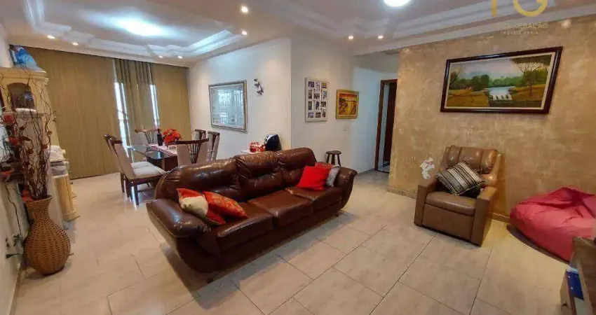 Apartamento com 3 dormitórios à venda, 147 m² por R$ 820.000,00 - Tupi - Praia Grande/SP