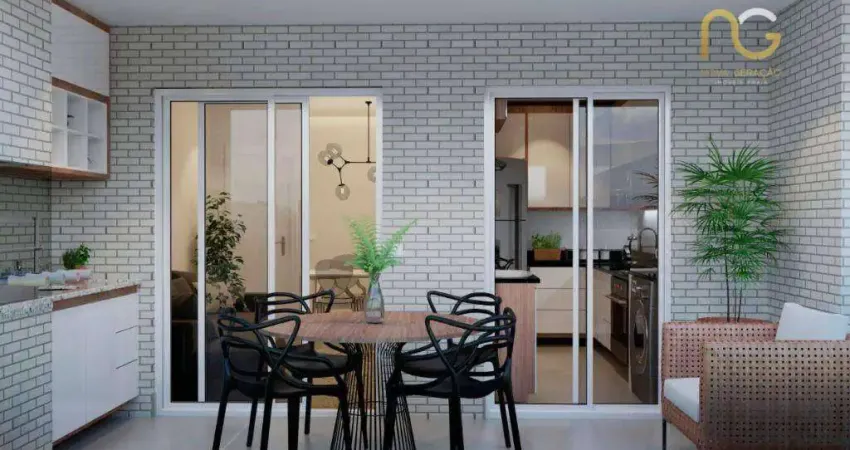 Apartamento com 1 dormitório à venda, 49 m² por r$ 498.033,00 - boqueirão - praia grande/sp