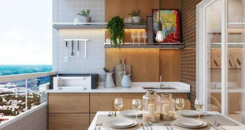 Apartamento com 2 dormitórios à venda, 72 m² por R$ 592.994,78 - Vila Guilhermina - Praia Grande/SP
