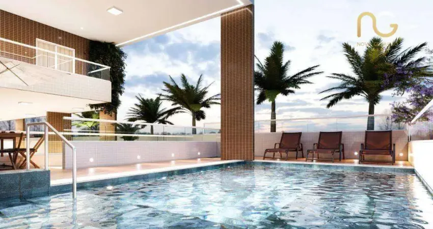 Apartamento à venda, 72 m² por R$ 599.052,47 - Vila Guilhermina - Praia Grande/SP