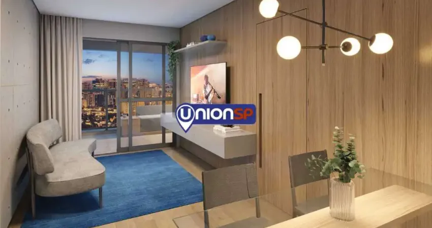 Apartamento com 1 dormitório à venda, 55 m² por r$ 902.388,90 - moema - são paulo/sp