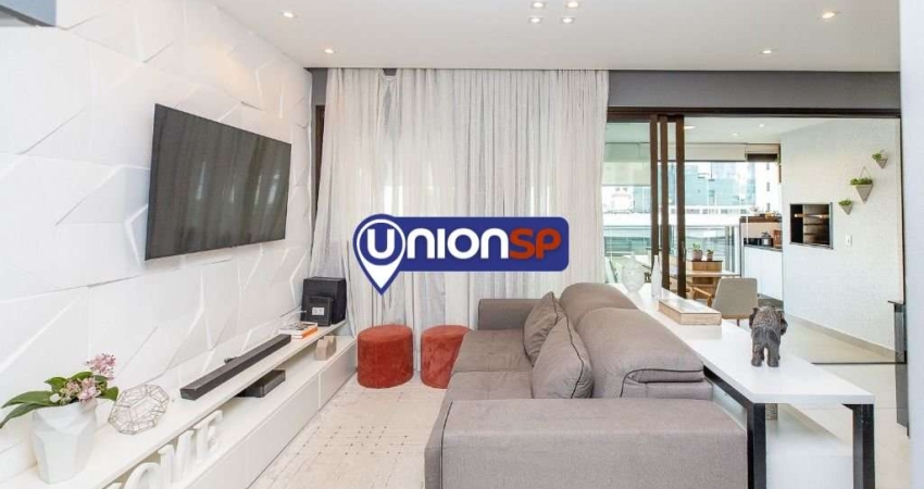 Apartamento com 2 dormitórios à venda, 100 m² por R$ 1.840.000 - Campo Belo - São Paulo/SP