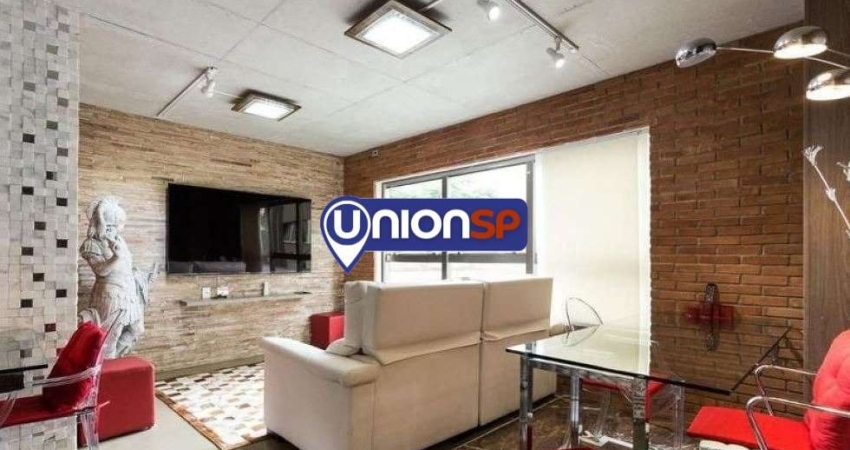 Apartamento com 1 dormitório à venda, 70 m² por R$ 1.598.000,00 - Itaim Bibi - São Paulo/SP