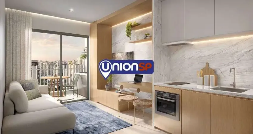 Apartamento com 1 dormitório à venda, 35m² por R$ R$ 788.754,69 - Moema - São Paulo/SP