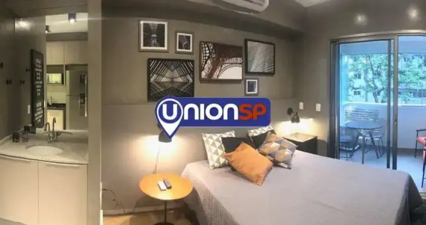Studio com 1 dormitório à venda, 24 m² por r$ 450.000,00 - vila madalena - são paulo/sp