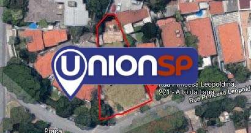 Terreno à venda, 974 m² por R$ 3.090.000 - Alto da Lapa - São Paulo/SP