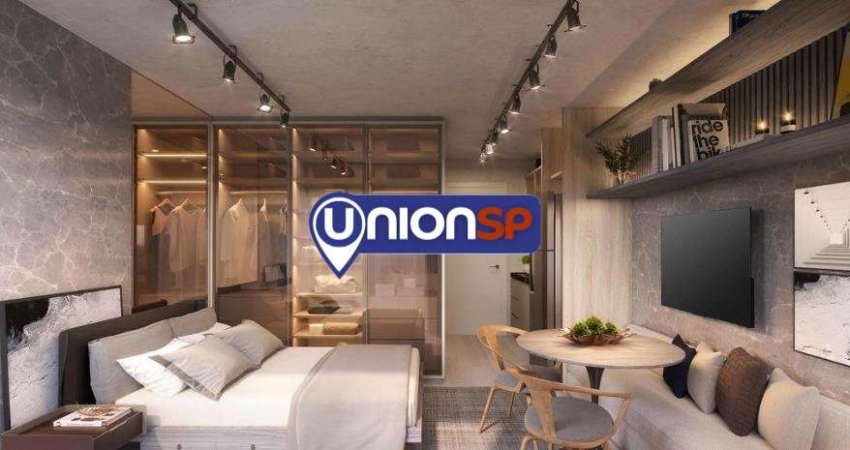 Studio com 1 dormitório à venda, 24 m² por R$ 432.000,00 - Campo Belo - São Paulo/SP