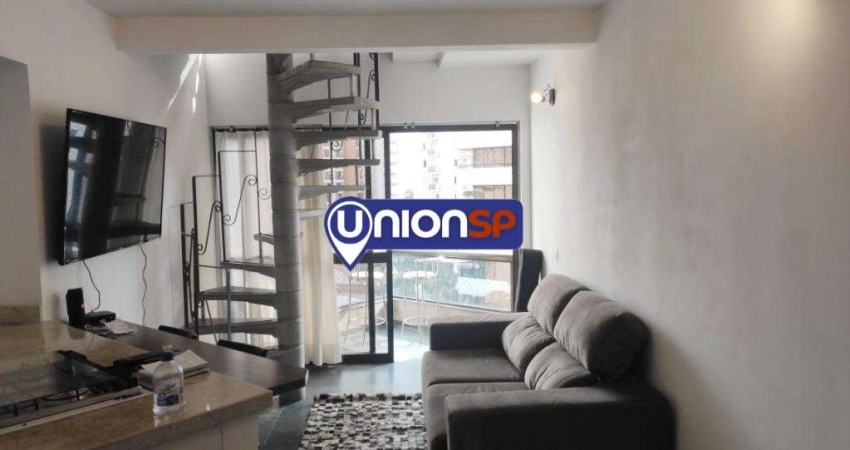 Apartamento Duplex com 1 dormitório à venda, 65 m² - Aclimação - São Paulo/SP