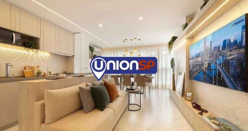 Apartamento com 2 dormitórios à venda, 54 m² por R$ 621.000,00 - Ipiranga - São Paulo/SP