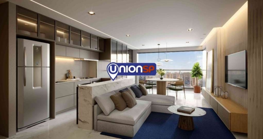 Apartamento com 2 dormitórios à venda, 131 m² por R$ 1.892.454,00 - Campo Belo - São Paulo/SP