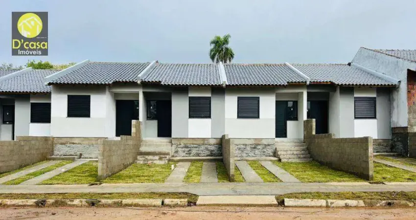 Casas com 2 dormitórios à venda, 44 m² por R$ 260.000 - Nossa Chácara - Gravataí/RS