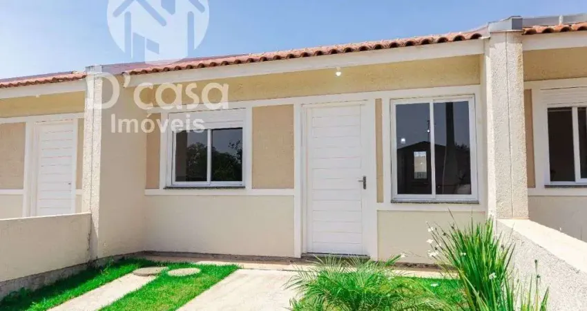 Casas com 2 dormitórios à venda, 40 m² por r$ 235.500 - piratini - alvorada/rs