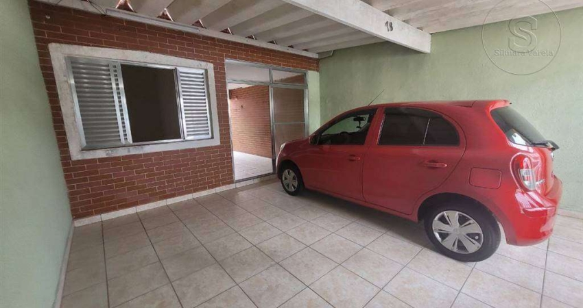 ALUGO CASA GEMINADA NA VILA SÃO JORGE, 02 QUARTOS COM GARAGEM, PRÓXIMO Á ESCOLA, MERCADO E COMÉRCIO EM GERAL.