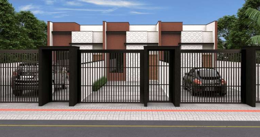 Geminado planta baixa com 4.4 de abertura, possui 2 quartos.