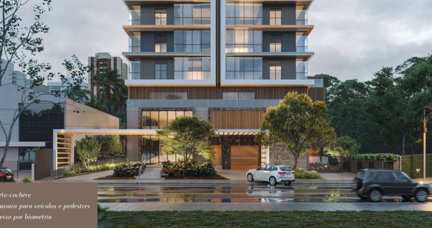 Luxuoso apto no América com quatro suítes e 290 m² , em uma única torre .