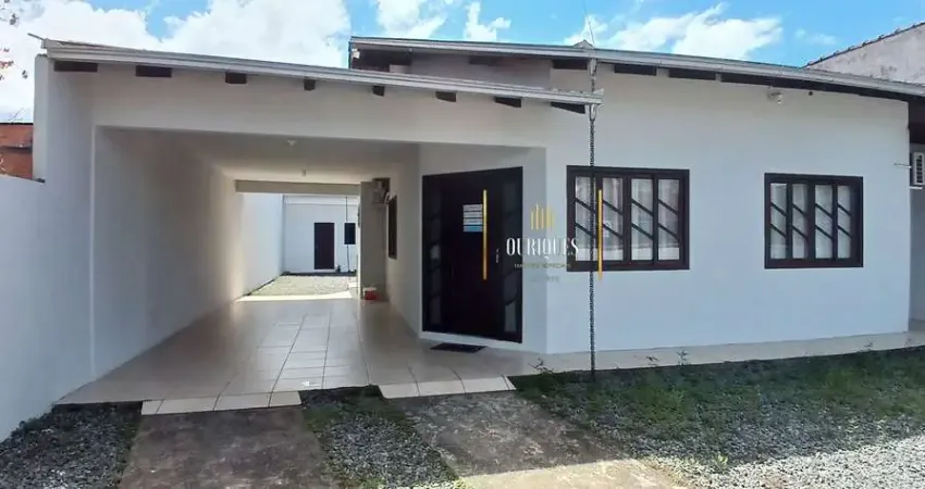 Casa averbada semi mobiliada no guanabara com suite +2quartos .