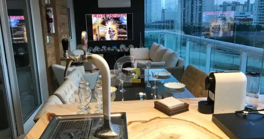 Apartamento a venda no jardim das perdizes, 3 quartos, 3 suítes e 2 vagas.