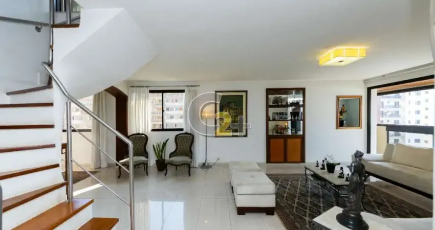Cobertura Duplex à venda no Campo Belo, 5 quartos, 3 suítes, 4 vagas