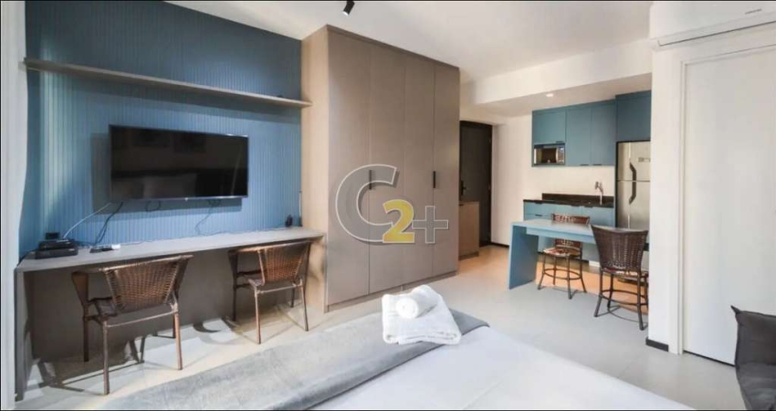 STUDIO  - VENDA - CONSOLAÇÃO - 1 SUÍTE - MOBILIADO -38M²