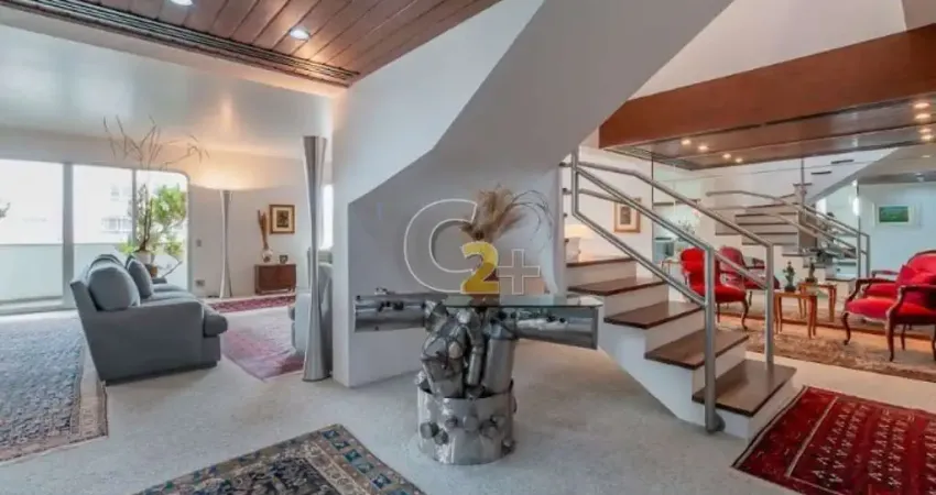 Cobertura duplex em Higienópolis com 5 quartos, 2 suítes e 6 vagas