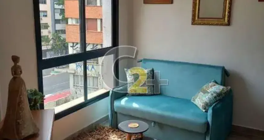 Apartamento Studio à venda no Centro, República, 1 quarto, 1 vaga, mobiliado