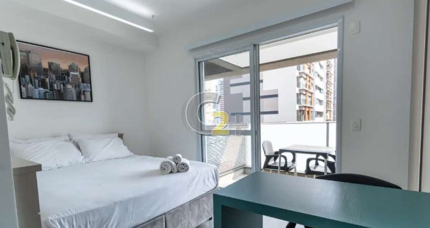 Apartamento Studio mobiliado à venda em Perdizes, 1 quarto e 1 vaga