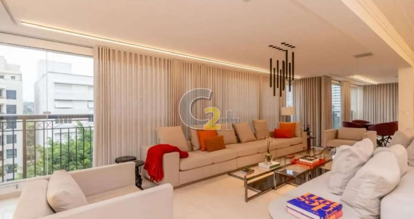 Apartamento à venda no Pacacembu com 4 suítes, 6 vagas