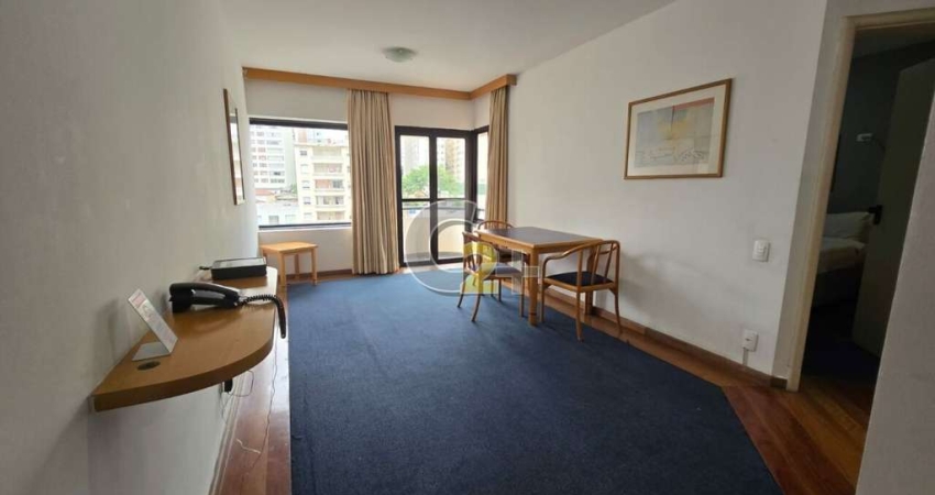 Apartamento à venda em Higienópolis com 1 quarto, 1 suíte, 1 vaga de garagem
