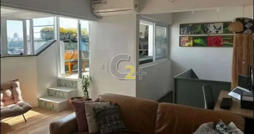 Cobertura à venda em Pinheiros com 1 suite e 1 vaga