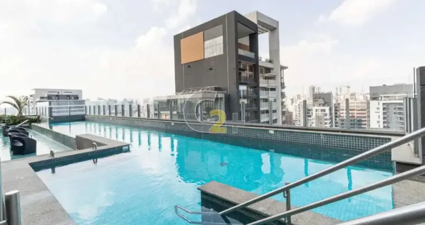 Apartamento à venda em Pinheiros com 1 quarto, mobiliado, sem vaga