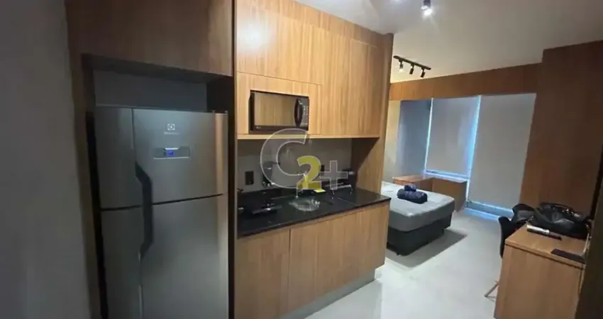 Studio a venda mobiliado na Vila Madalena com 1 quarto, sem vaga