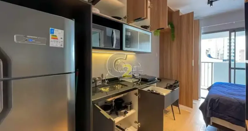 Apartamento Studio Mobiliado à venda na Consolação com 1 quarto e sem vaga de garagem