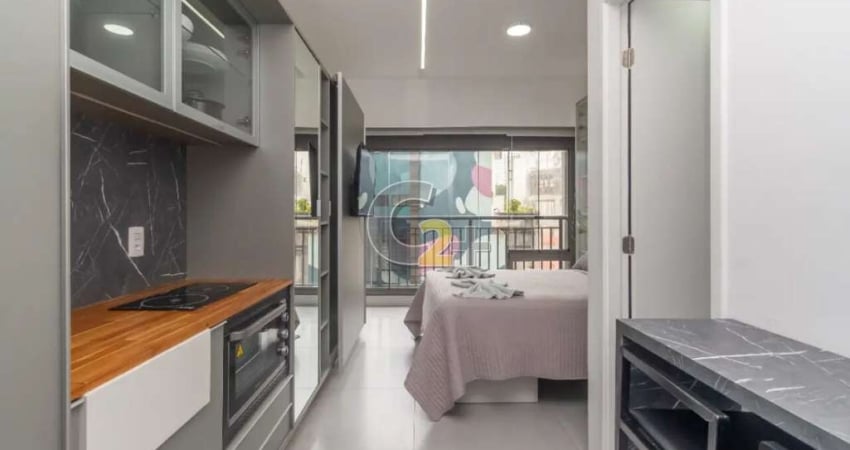 Apartamento studio  á venda no  Centro, 1 quarto, sem vaga de garagem