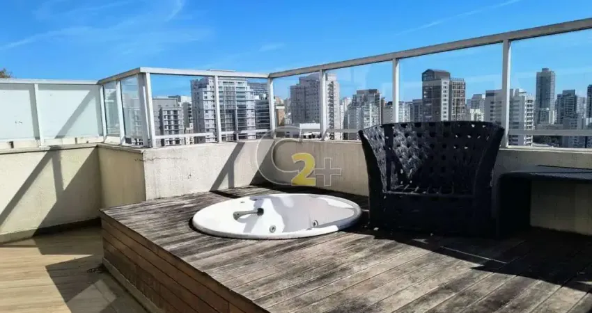 Cobertura Duplex mobiliada a venda em Perdizes com 2 quartos, sendo 1 suite e 3 vagas