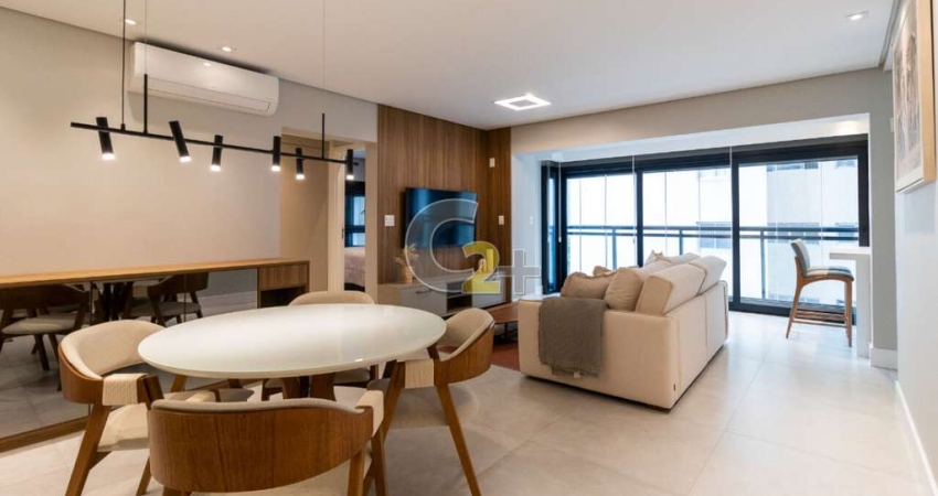 Apartamento á venda em Moema, 1 quarto, 1 suíte, 1 vaga de garagem
