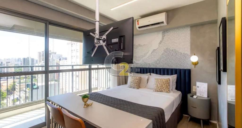 Apartamento studio á venda em Moema, 1 quarto, sem vaga