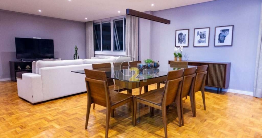 Apartamento á venda em  Higienópolis, 4 quartos, 2 suítes, 1 vaga de garagem