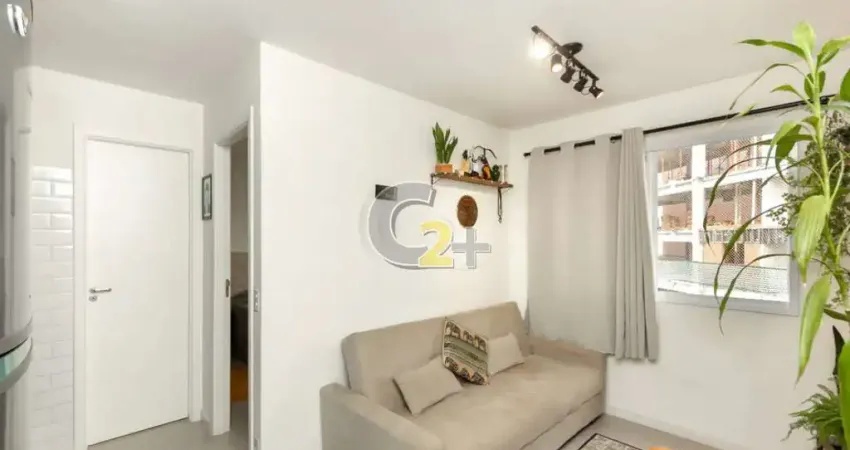 Apartamento à venda em Higienópolis, 25 m², 1quarto, sem vaga