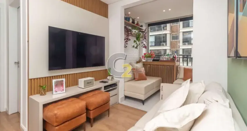 Apartamento mobiliado à venda na Agua Branca com 2 quartos, 1 suíte, 1 vaga