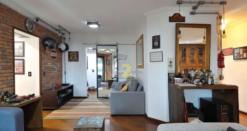 Apartamento á venda no Brooklin, 3 quartos,  1 suíte, 2 vagas de garagem.