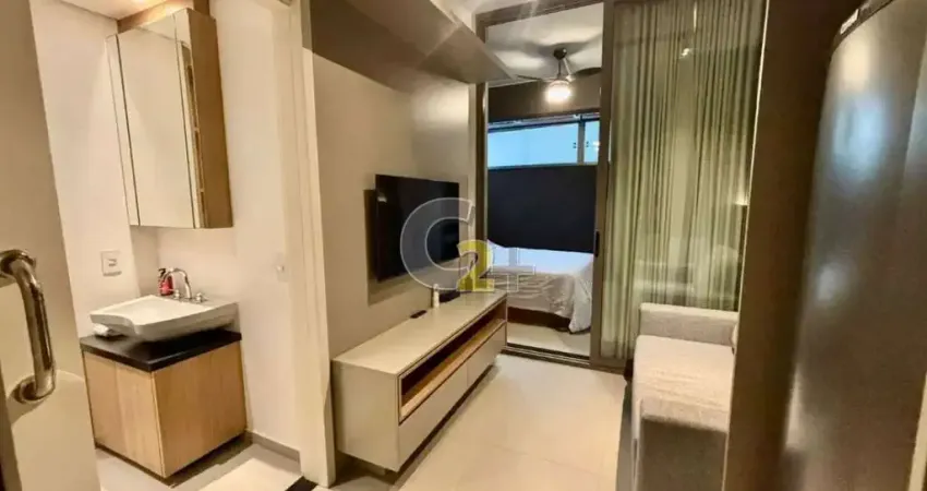 Apartamento studio semi mobiliado a venda em perdizes 1 quarto e 1 vaga