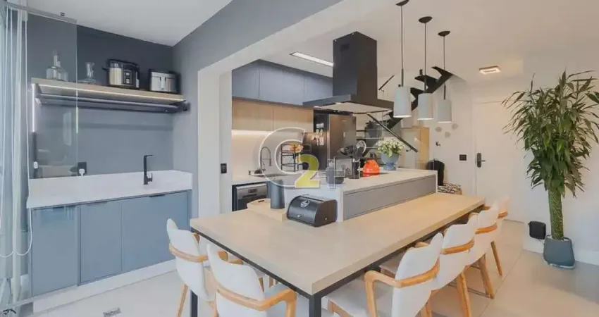 Apartamento duplex mobiliado à venda na vila madalena com 2 quartos, sendo 1 suíte e 1 vaga